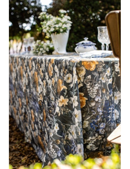 Nappe en lin viscose