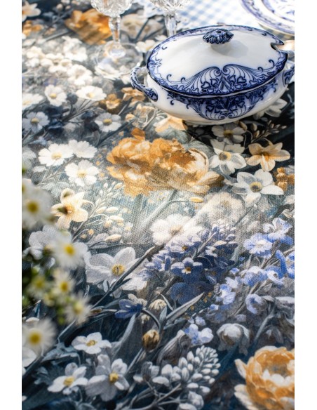 Nappe en lin viscose