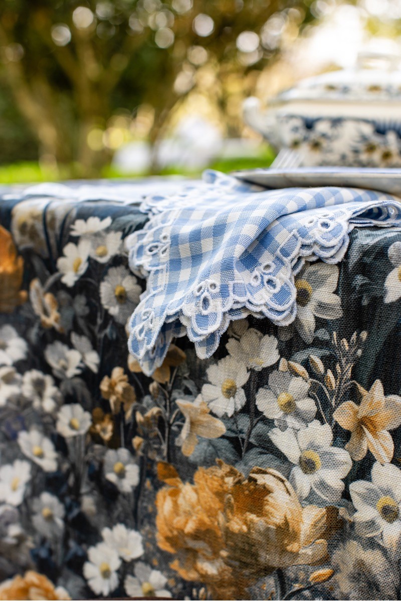 Nappe en lin viscose