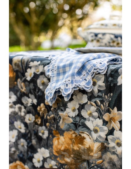 Nappe en lin viscose