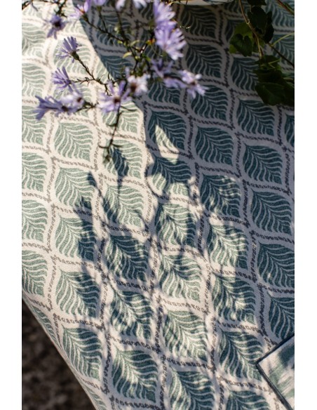 Nappe en coton Bauhaus enduit