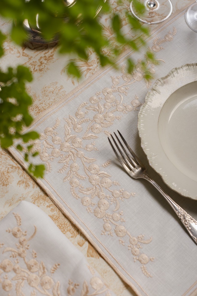 Venaria Set de table en lin non tachant