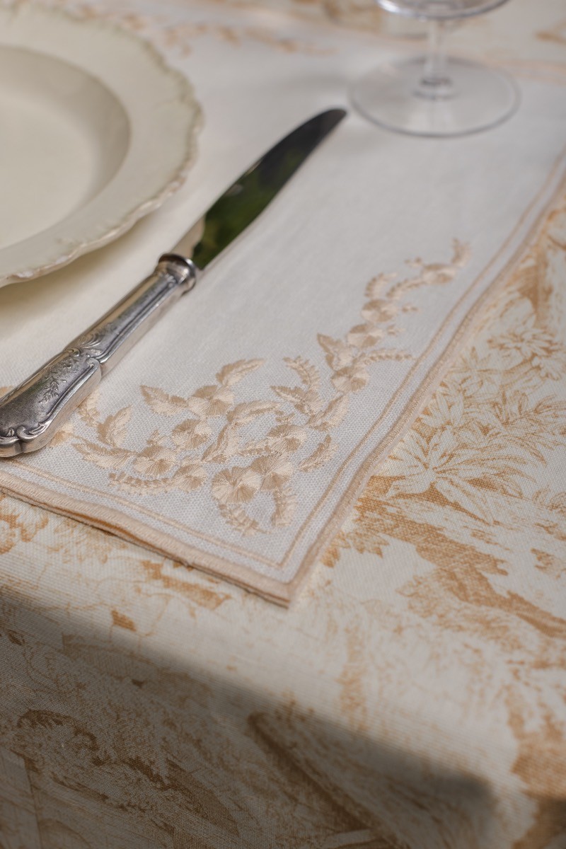 Venaria Set de table en lin non tachant