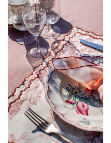 Set de table Nuvola en coton résistant aux taches