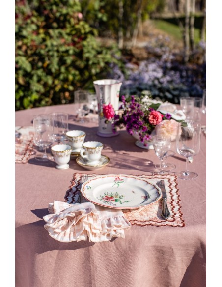 Set de table Nuvola en coton résistant aux taches