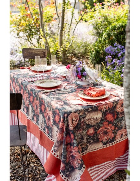 Set de table Lauro en lin enduit