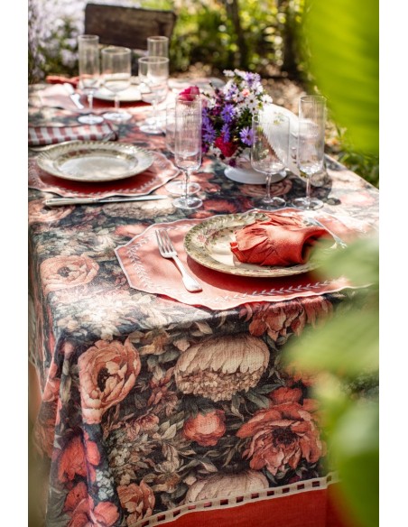 Set de table Lauro en lin enduit