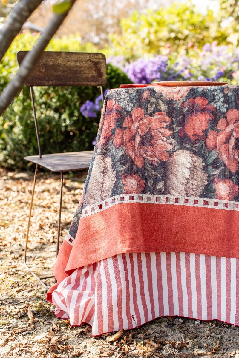 Set de table Lauro en lin enduit