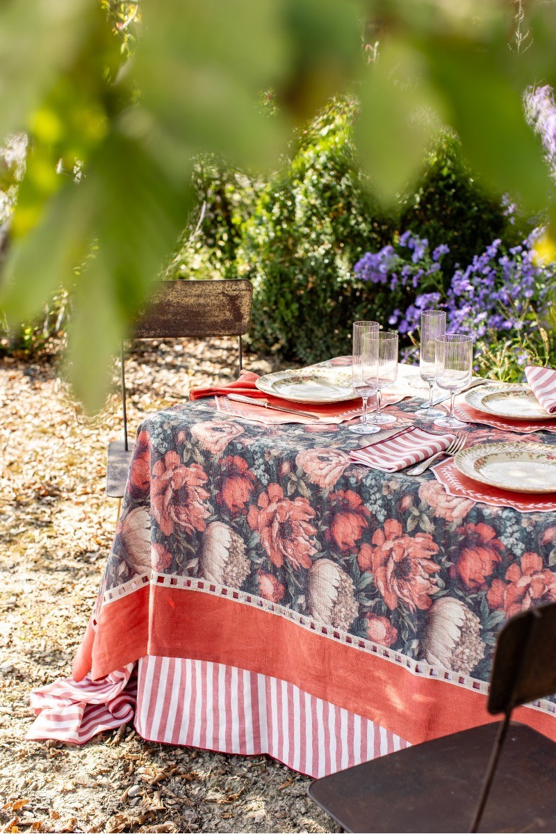 Set de table Lauro en lin enduit