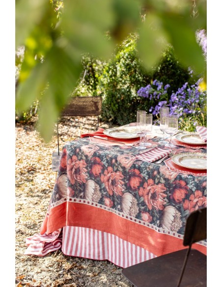 Set de table Lauro en lin enduit