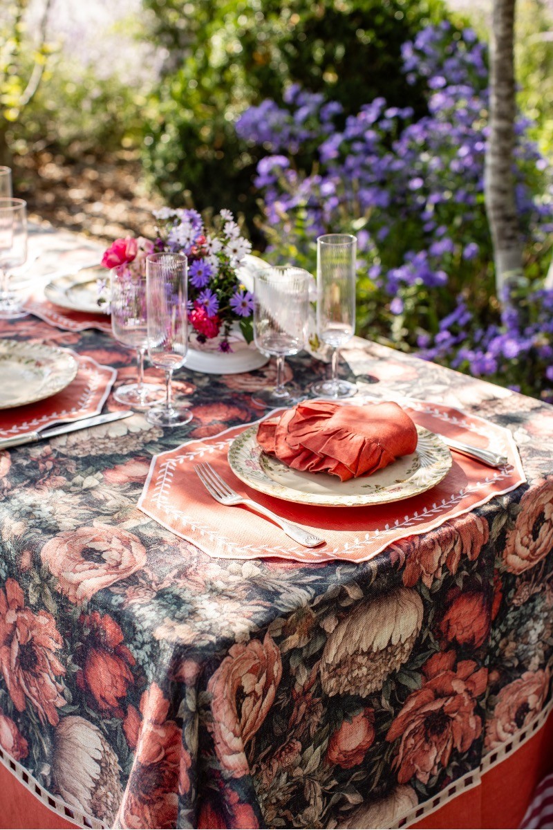 Set de table Lauro en lin enduit