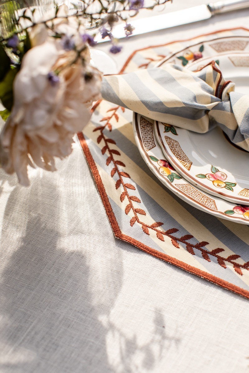 Set de Table Lauro en Coton Antitache 