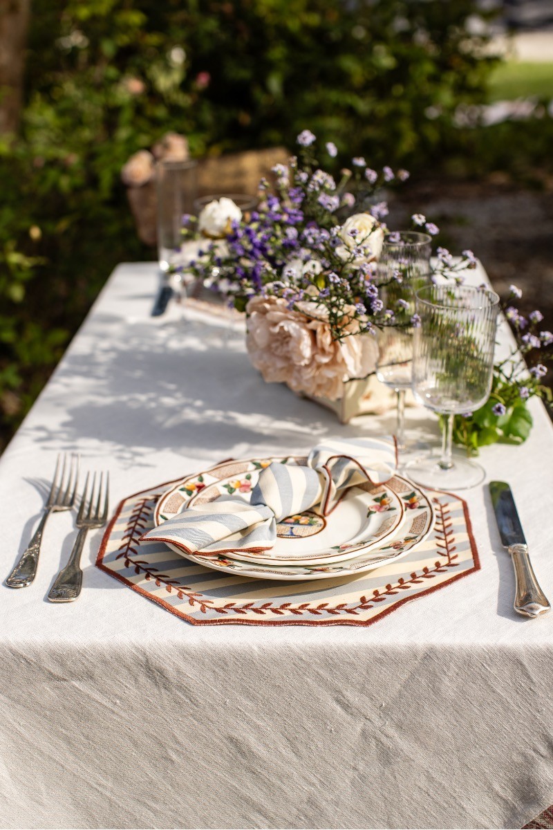 Set de Table Lauro en Coton Antitache 