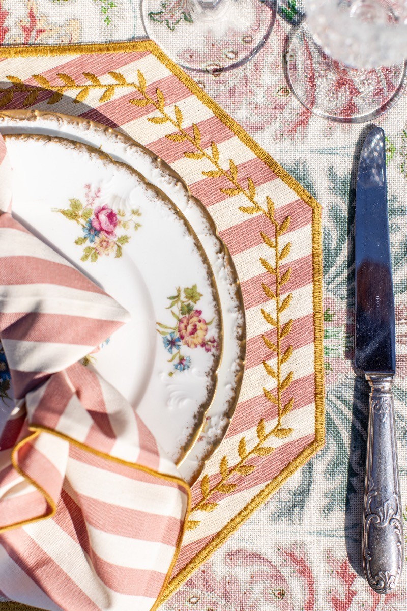 Set de Table Lauro en Coton Antitache 