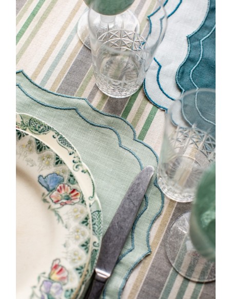 Tovaglietta Firenze in Lino Antimacchia