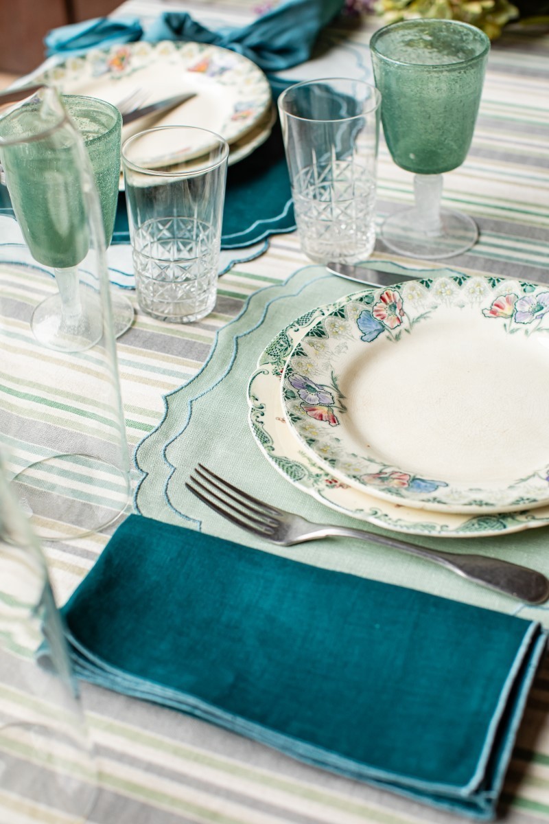 Tovaglietta Firenze in Lino Antimacchia