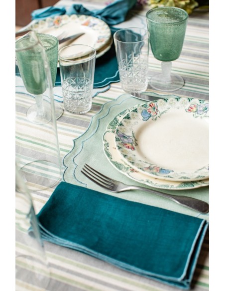 Set de table Firenze en lin enduit
