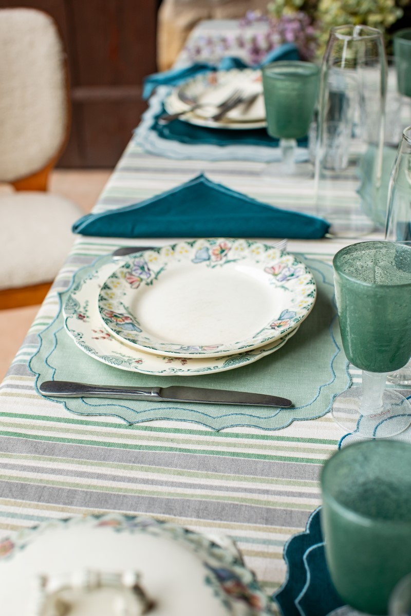 Set de table Firenze en lin enduit