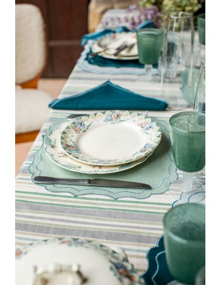 Set de table Firenze en lin enduit