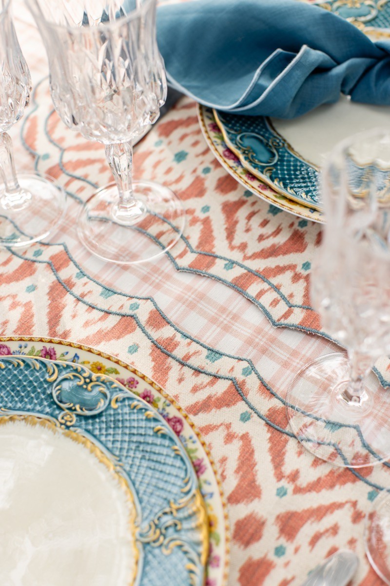 Set de table Firenze en coton enduit