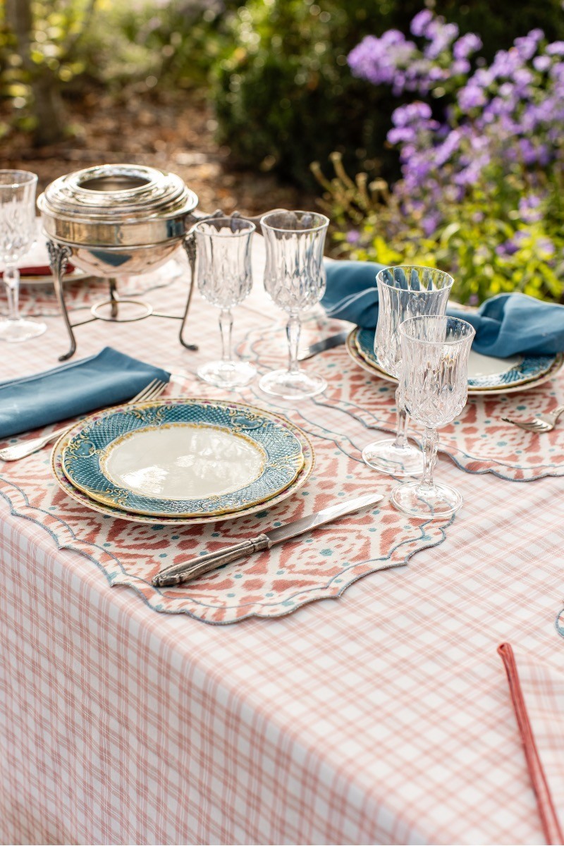 Set de table Firenze en coton enduit