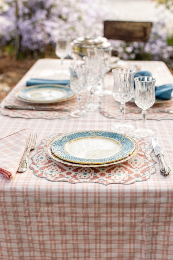 Set de table Firenze en coton enduit 2