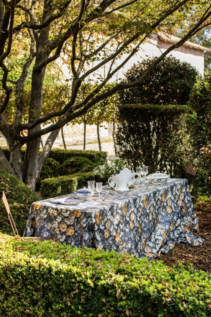 Set de table Amalfi en coton antitache 2