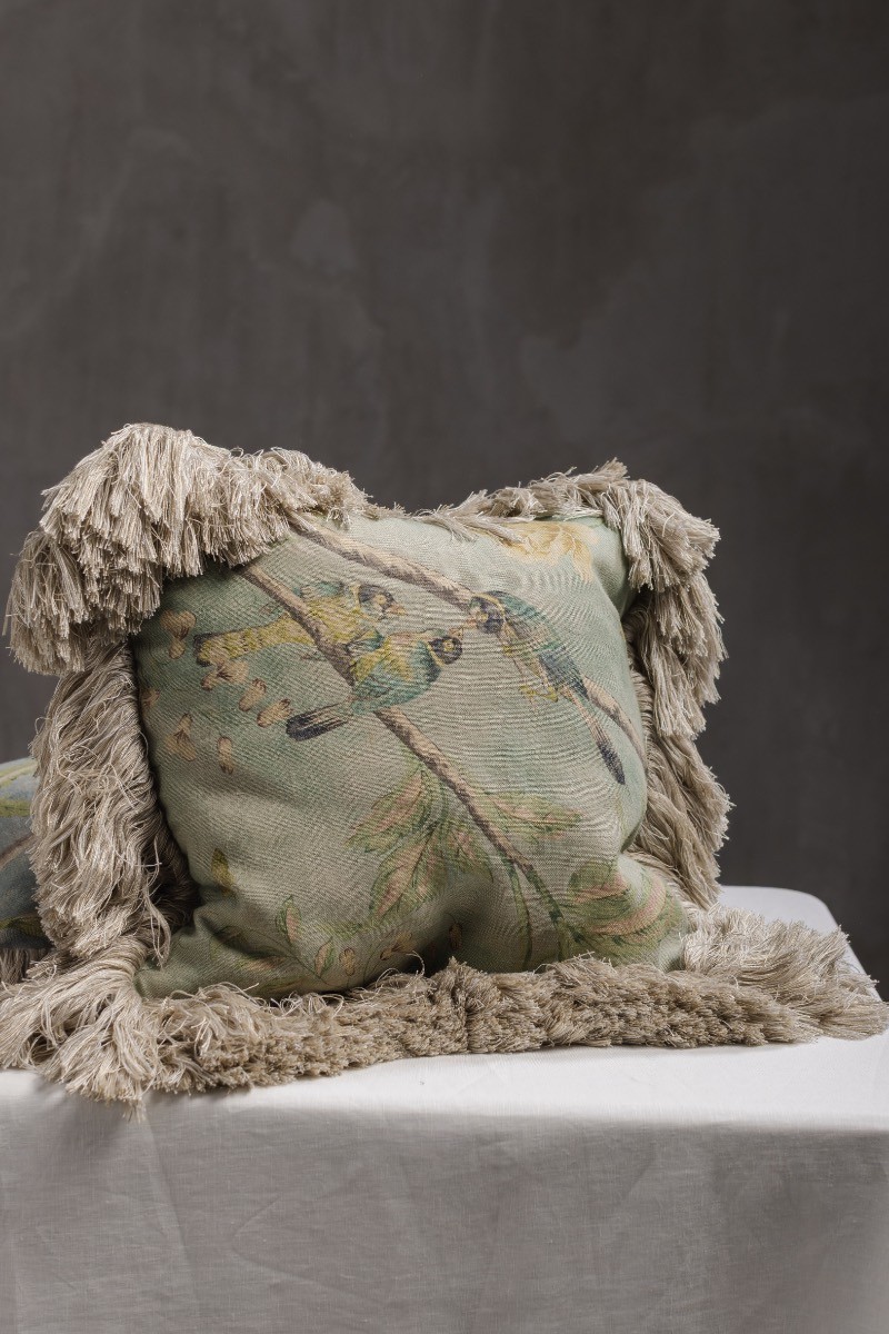 Housse de Coussin Ludo en Lin + 