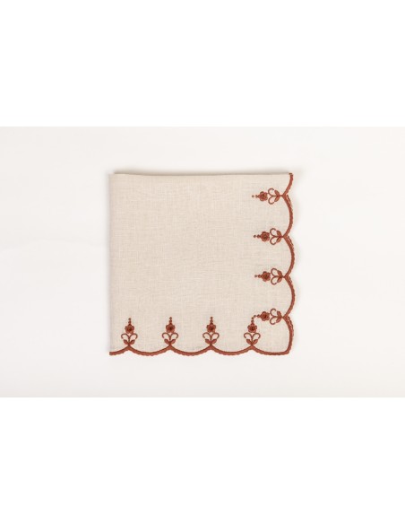 Serviette Carlotta en Lin