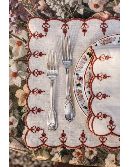 Serviette Carlotta en Lin