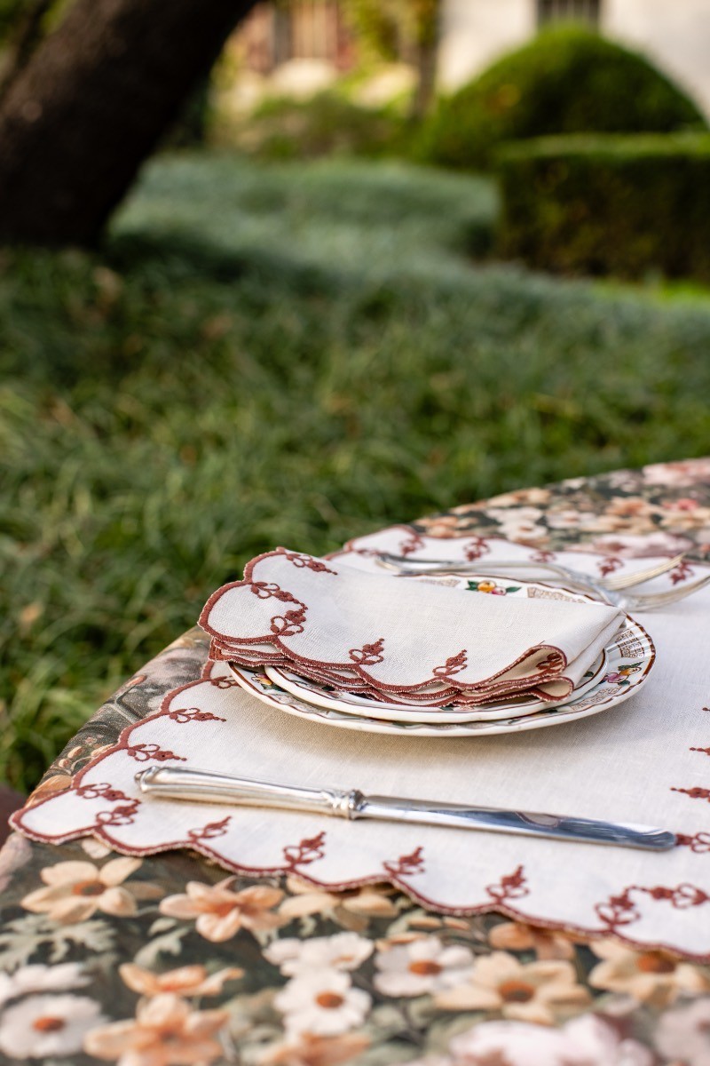 Serviette Carlotta en Lin