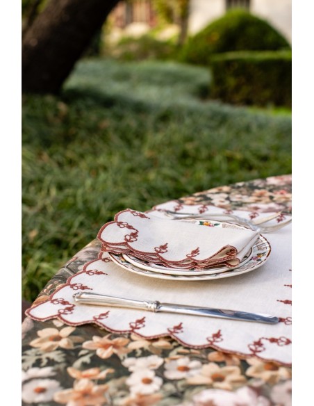 Serviette Carlotta en Lin