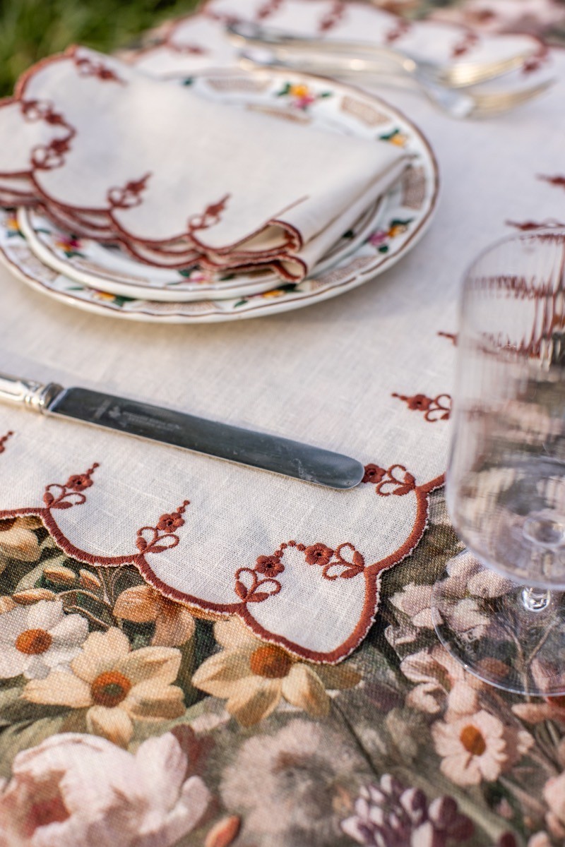 Serviette Carlotta en Lin