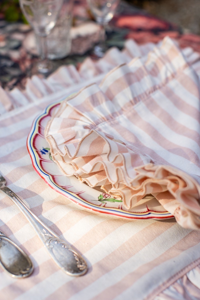 Serviette de table en coton Gitane