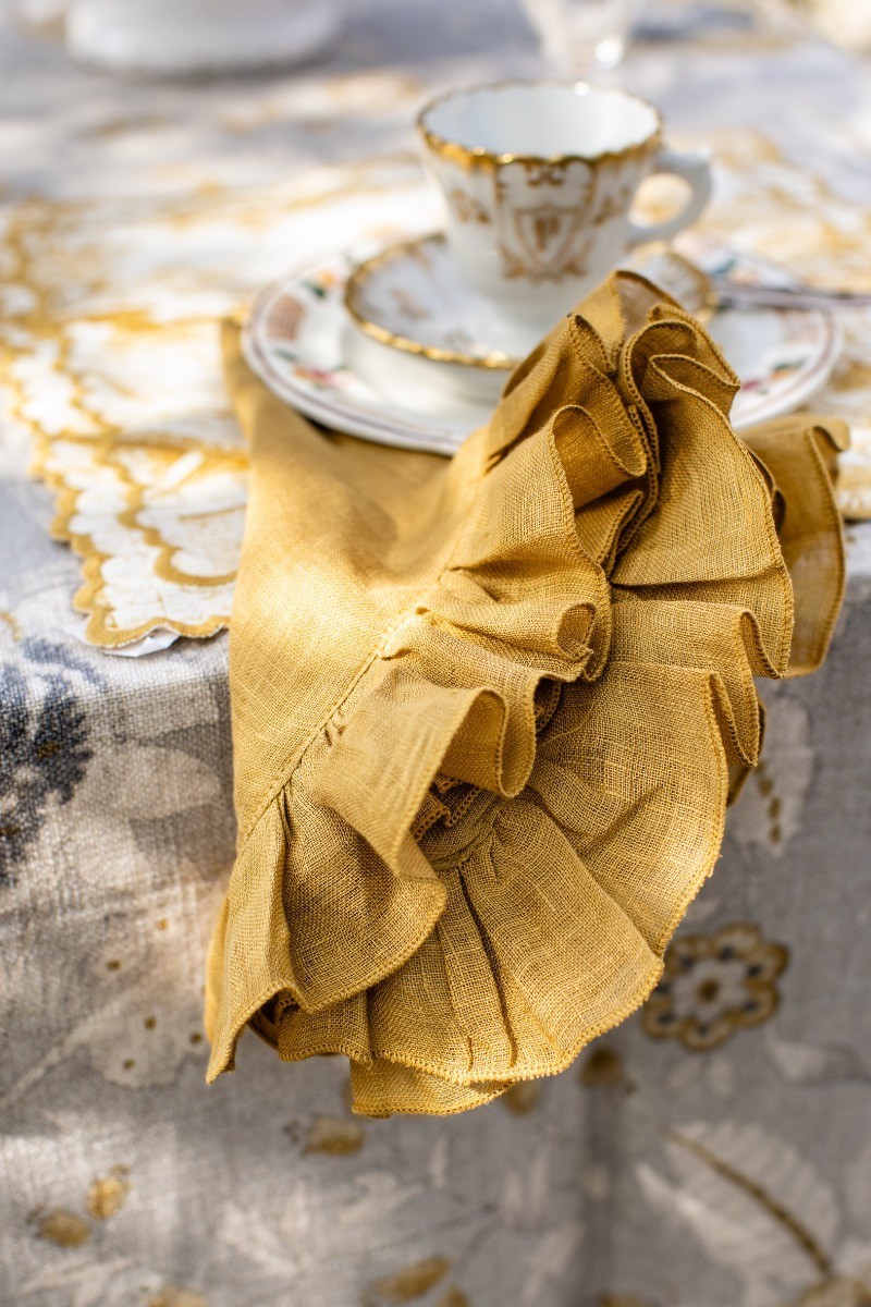 Serviette de table en lin Gitane