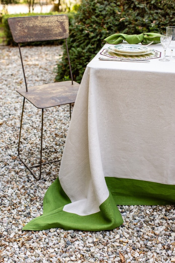 Nappe en lin Bauhaus 