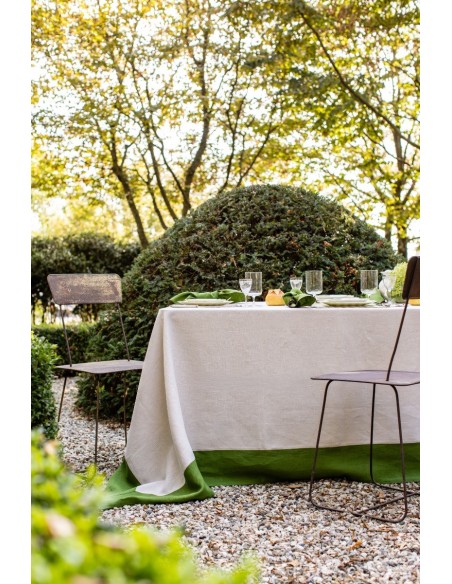 Nappe en lin Bauhaus