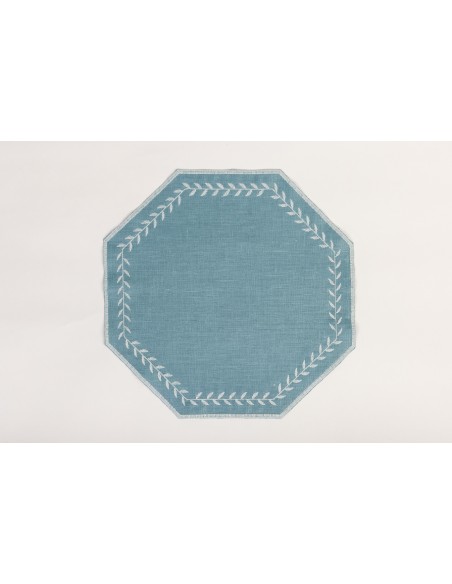 Set de table Lauro en lin enduit