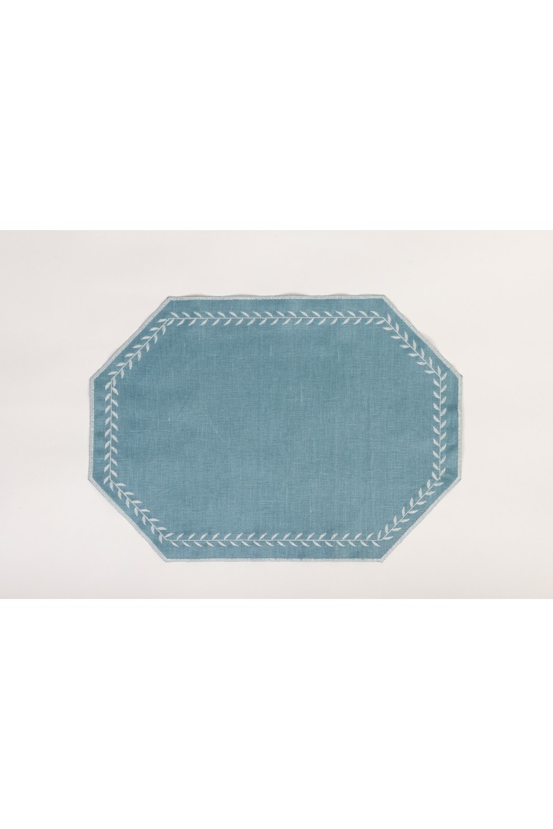 Set de table Lauro en lin enduit