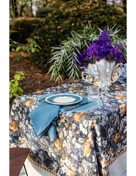 Set de table Lauro en lin enduit