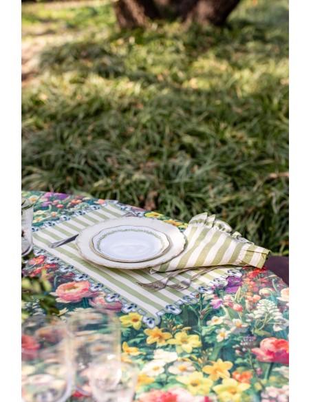 Set de table Amalfi en coton antitache