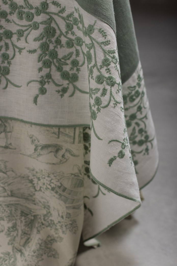 Nappe Venaria en lin 2
