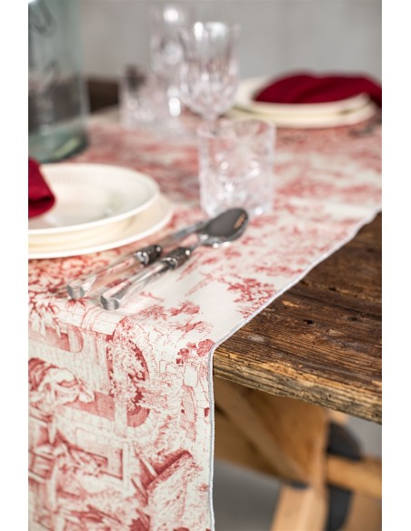Chemin de table Filo en coton 