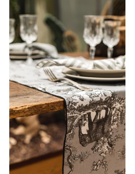 Chemin de table Filo en coton 