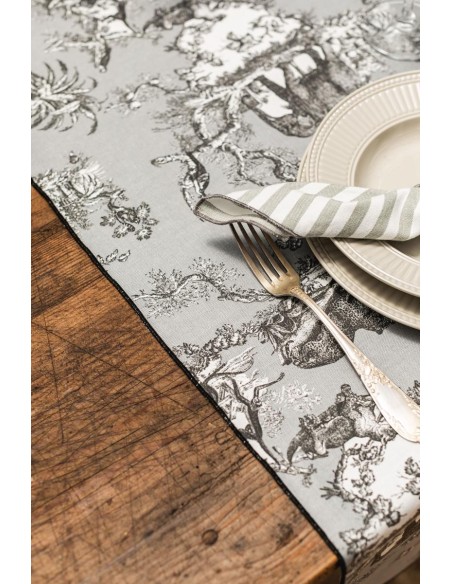 Chemin de table Filo en coton 
