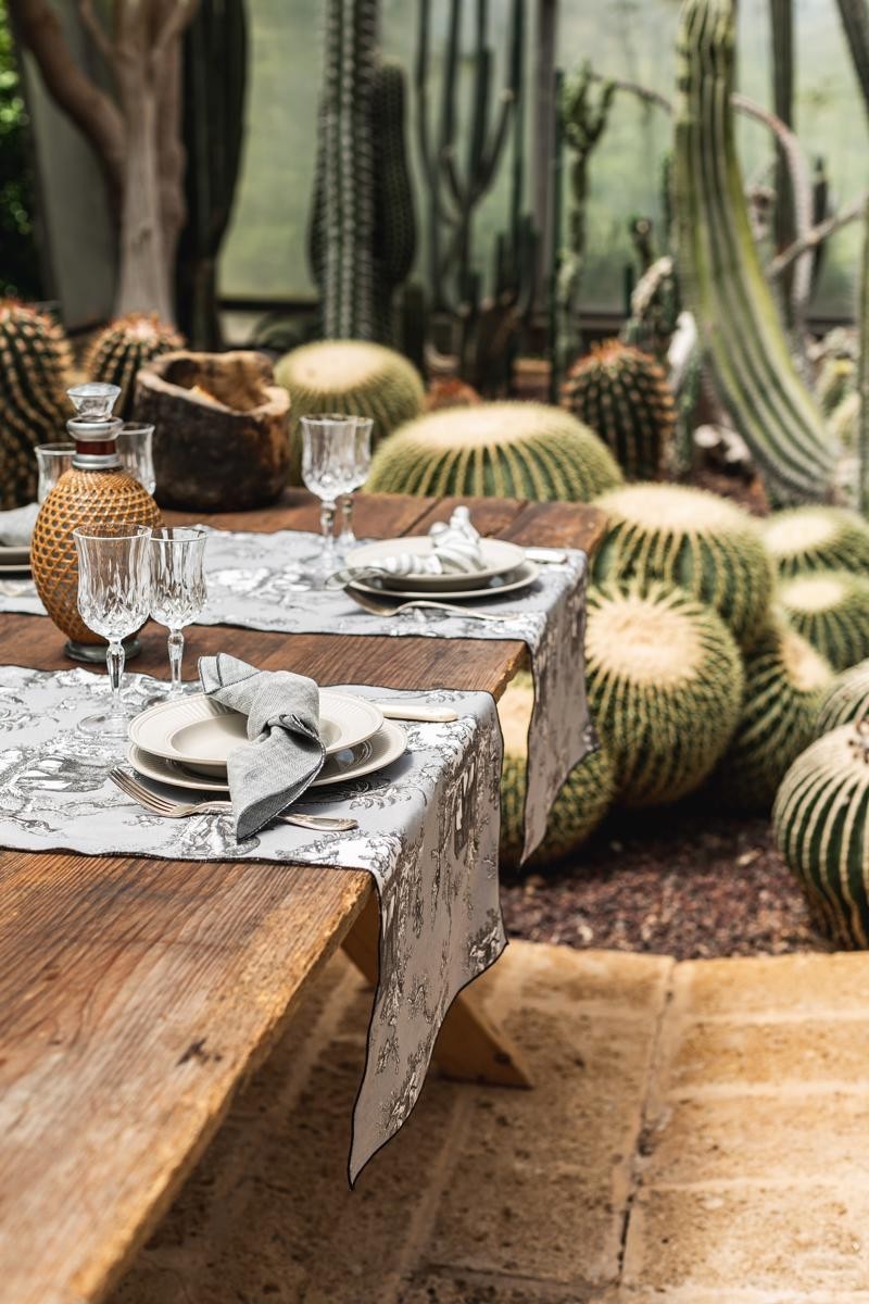 Stain Resistant Cotton Filo Runner