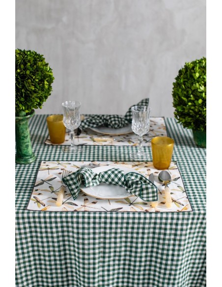 Placemat in Stain Resistant Cotton Filo