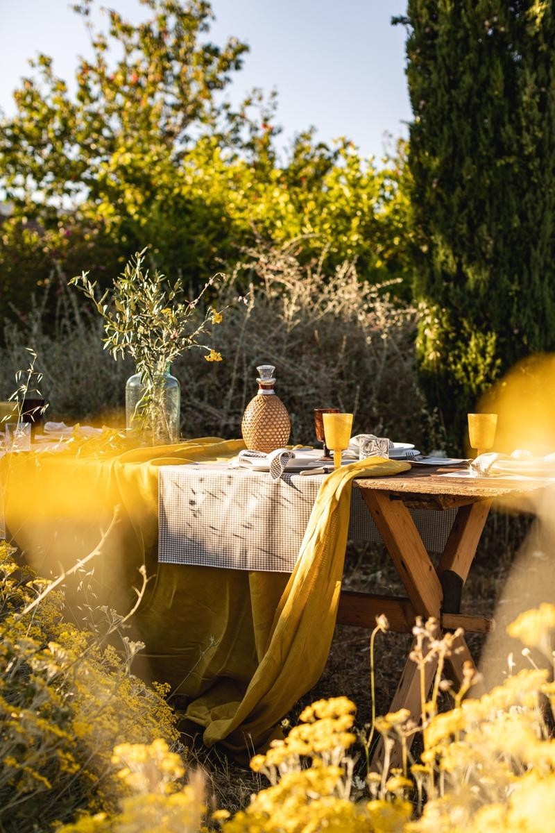 Chemin de table Filo en coton 