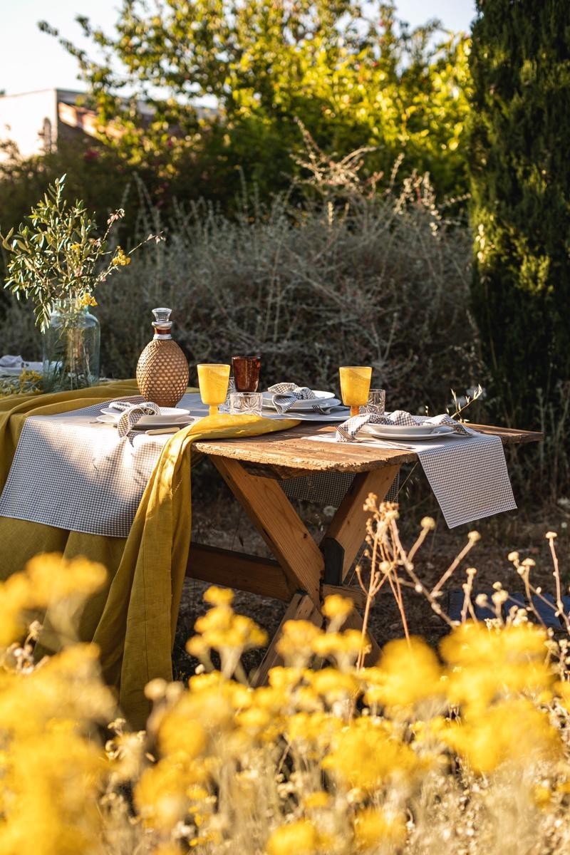 Chemin de table Filo en coton 