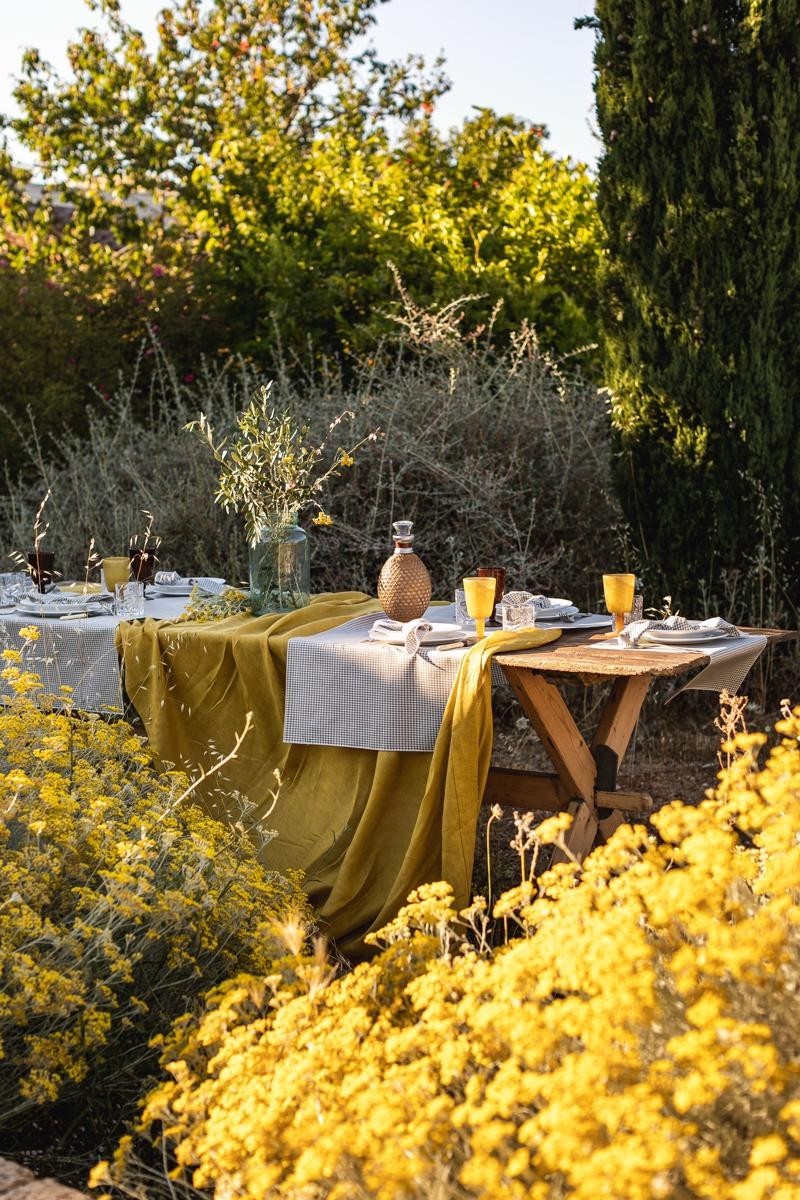 Chemin de table Filo en coton 